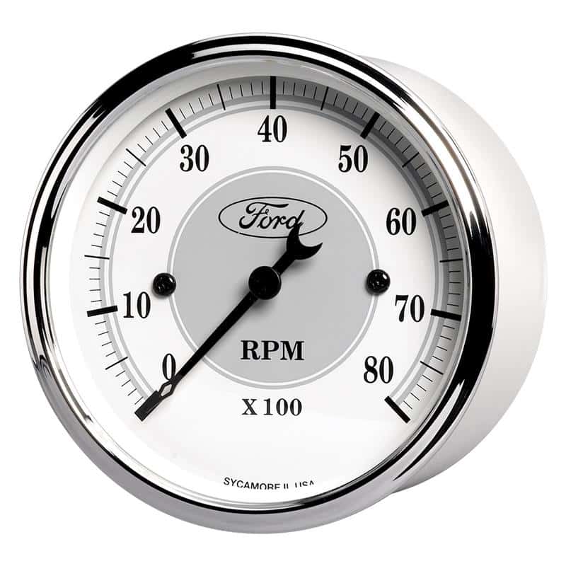 AutoMeter — Autometer 3 1/8in In-Dash 8000 RPM Incandescent Flood Lit Tachometer
3.1" TACH 8KRPM FM - view 2