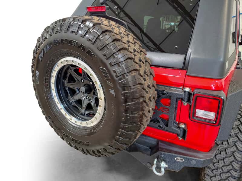 DV8 Offroad — DV8 Offroad 2018+ Jeep Wrangler Tire Carrier - view 3