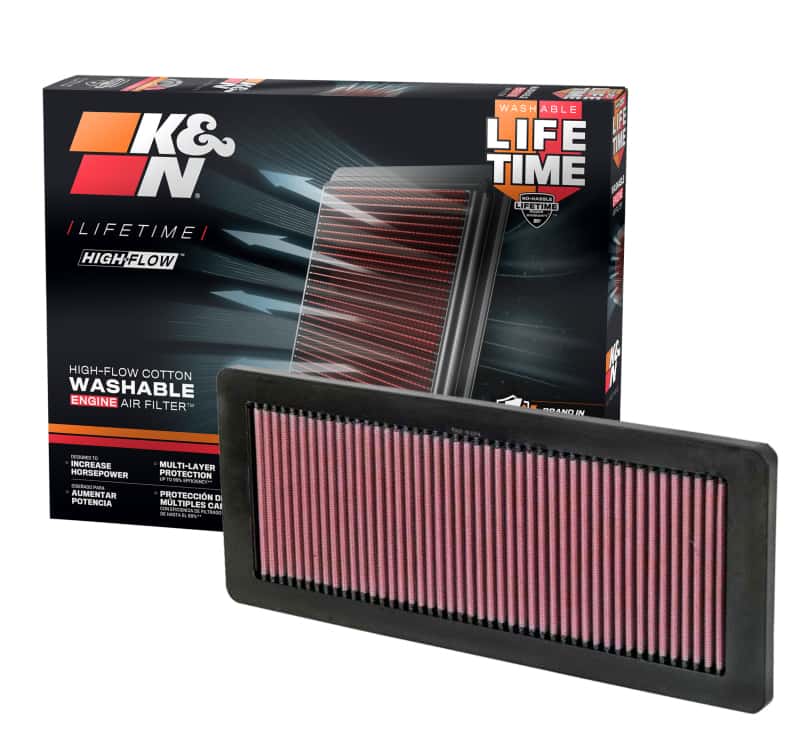K&N Engineering — K&N 07-09+ Mini Cooper S R56 Drop In Air Filter
Replacement Air Filt
Air Filter - view 9