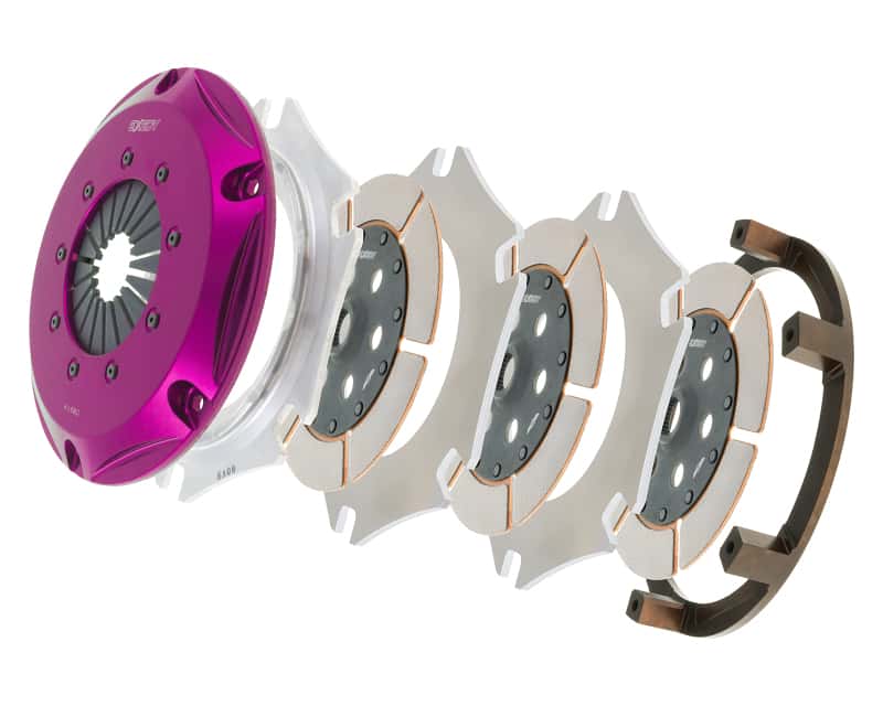 Exedy — Exedy Universal Builder Series Triple Metallic Clutch Does NOT Incl FW Req. Custom Clutch Actuation
Hyper Builder Series - view 3