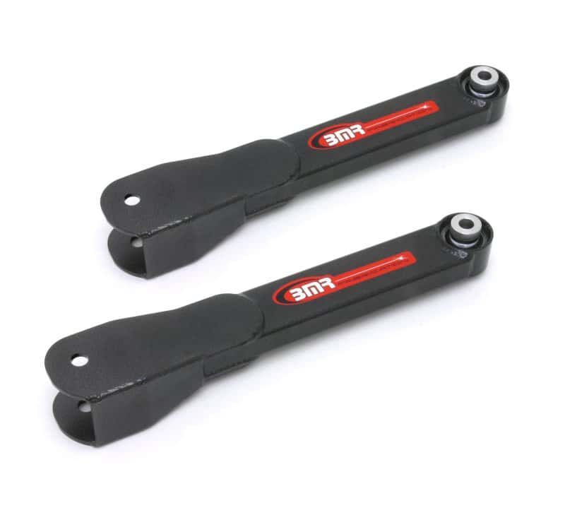 BMR Suspension — BMR 10-15 5th Gen Camaro Rear Non-Adj. Trailing Arms w/ Spherical Bearings - Black Hammertone
Lower Trailing Arms - view 1