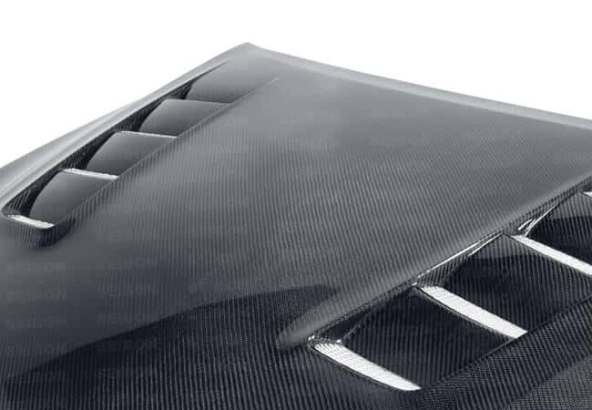 Seibon — Seibon 06-12 Lexus IS 250/IS 350 Including Convertible TSII-Style Carbon Fiber Hood - view 8