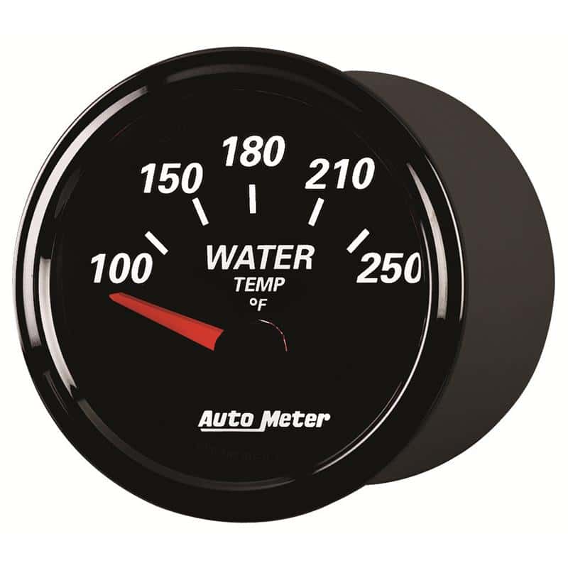 AutoMeter — Autometer Designer Black II 52mm 250 Deg F Water Temp Gauge
GA 2" WTMP ELEC DBII - view 3