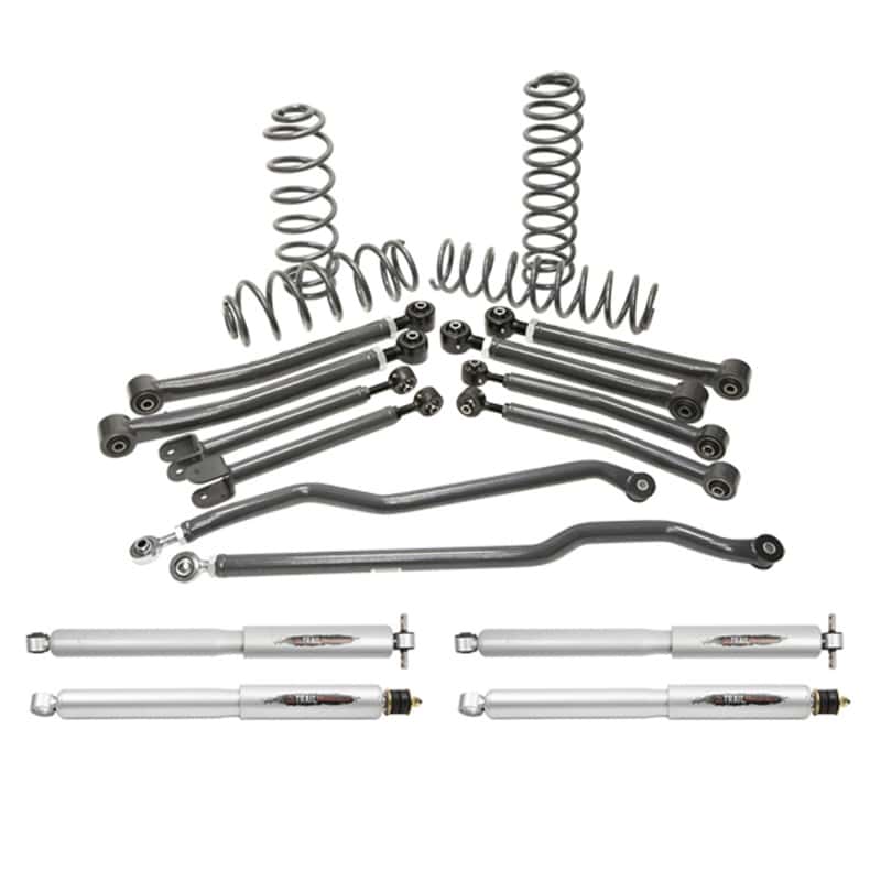 Belltech — Belltech 07-17 Wrangler Rubicon Unlimited JK 4dr 4in. Lift Lift Kit
LIFT KIT - view 2