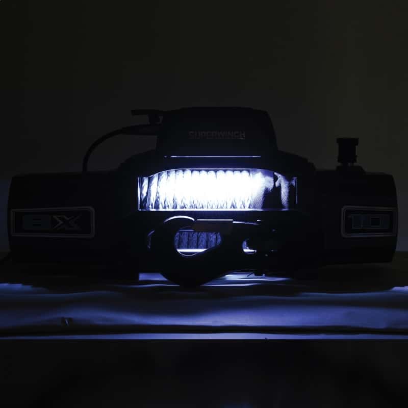 Superwinch — Superwinch 12000 LBS 12V DC 3/8in x 80ft Synthetic Rope SX 12000SR Winch - Graphite
Winch - view 12