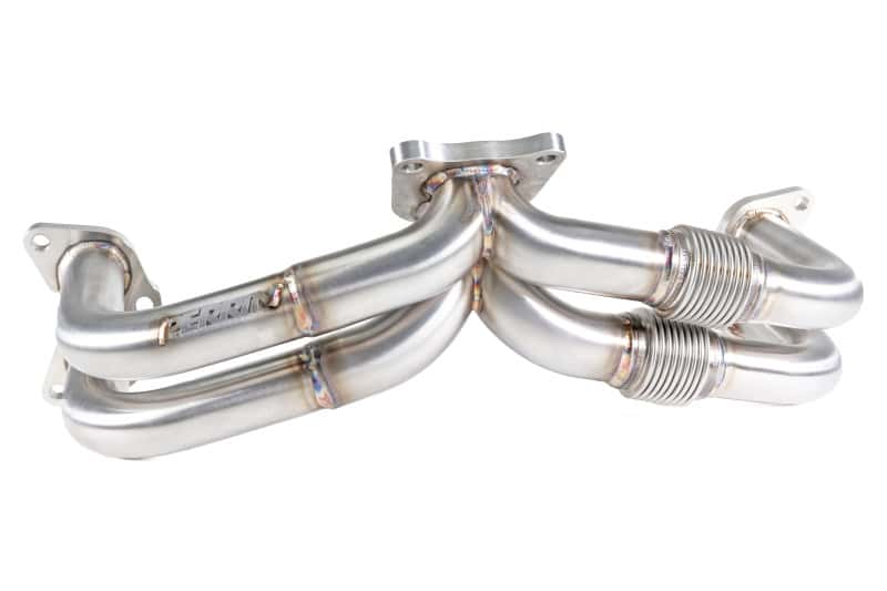 Perrin Performance — PERRIN 22-25 Subaru WRX / 20-25 OBXT & LXT / 19-25 Ascent Equal Length Header - Brushed SS - view 1