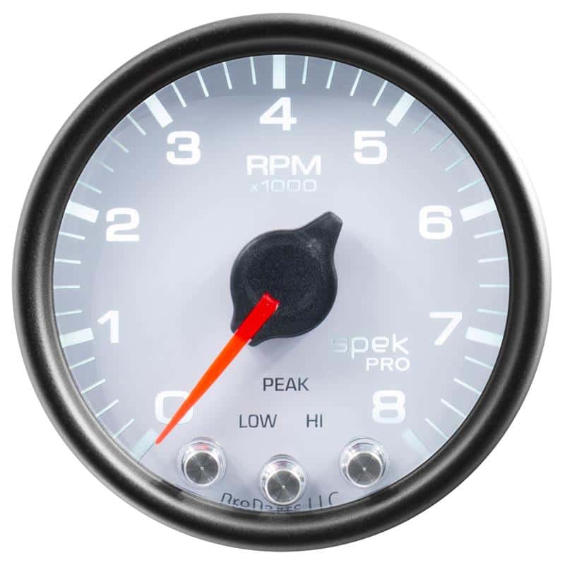 AutoMeter — Autometer Spek-Pro 2 1/16in 1600PSI Stepper Motor w/ Peak & Warn White/Black Nitrous Pressure Gauge
GA 2" N2O WFB SPEK - view 3