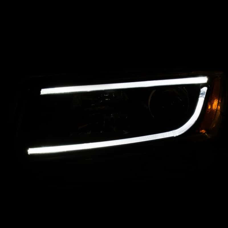 ANZO — ANZO 2014-2015 Jeep Grand Cherokee Projector Headlights w/ Plank Style Design Black
Head Light Set
HdLtSet - view 10