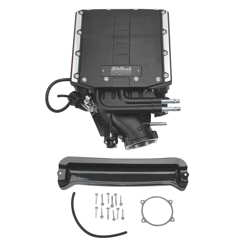 Edelbrock — Edelbrock Supercharger Stage III Chevy 15-19 C7 Corvette Z06 6.2L LT4 Direct Injection V8 Engines
SUPERCHARGER - view 1