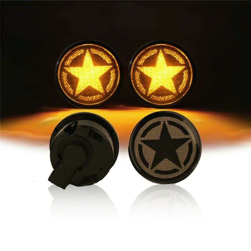 Raxiom — Raxiom 07-18 Jeep Wrangler JK Axial Series Turn Signal Lights
Lights - view 3