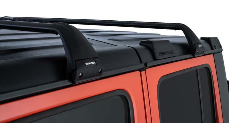 Rhino-Rack — Rhino-Rack 07-22 Jeep Wrangler JK/JL 4 Door Hard Top Vortex SG 2 Bar Roof Rack - Black
Roof Rack - view 2