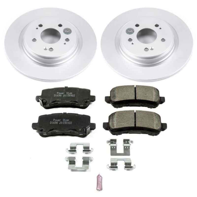 PowerStop — Power Stop 18-19 Honda Odyssey Rear Z17 Evolution Geomet Coated Brake Kit - view 1