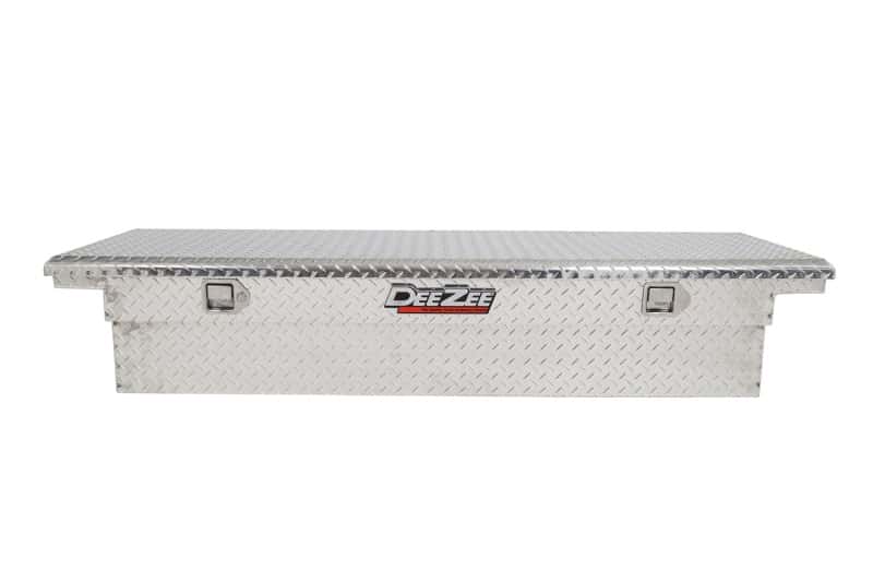 Dee Zee — Dee Zee Universal Tool Box - Red Crossover - Single Lid BT Alum
ToolBxTrkBedRTR - view 6