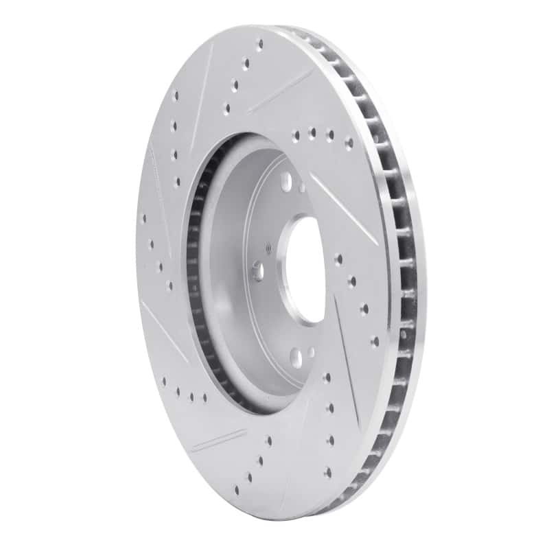 R1 Concepts — R1 13-22 Honda Accord Sedan Front Right Drilled & Slotted Silver Brake Rotor
R1 Brake Rotor Drill - view 4