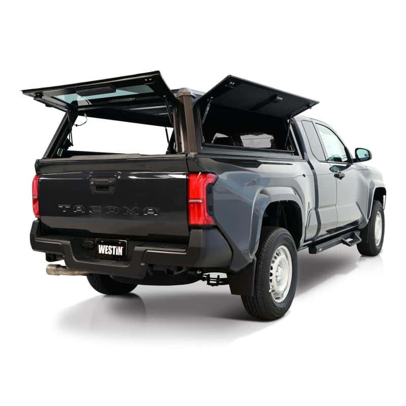 Westin — Westin EXP Truck Cap COMPLETE KIT A + BS (24-25 Toyota Tacoma DC 6ft. Bed) - Black - view 11