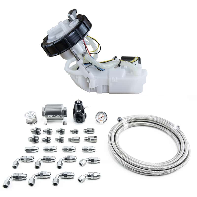 DeatschWerks — DeatschWerks 01-05 Honda Civic/02-06 Acura RSX DW400 Pump Module & Return Kit w/PTFE Fuel Lines
Module+ Plumbing Kit
Modules - view 1