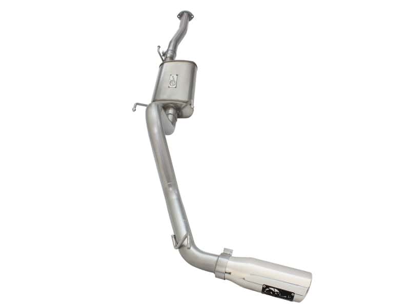 aFe — aFe MACH Force XP 2.5in Cat-Back Stainless Steel Exhaust w/Polished Tip Toyota Tacoma 13-14 2.7L
Cat-Back Exhaust - view 2