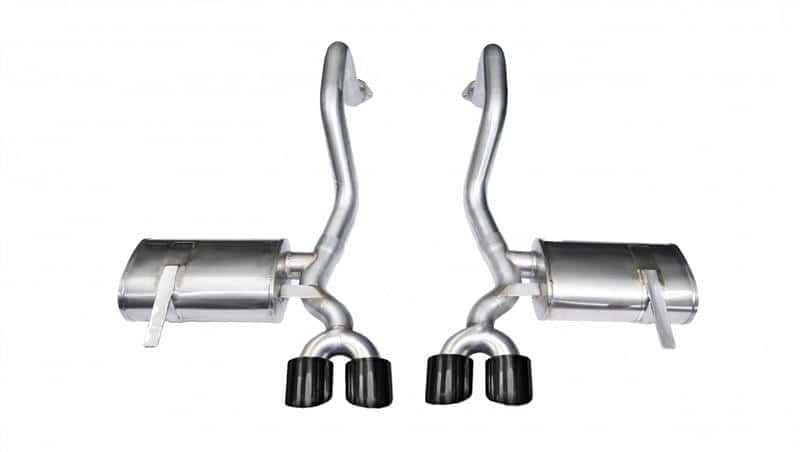 CORSA Performance — Corsa 1997-2004 Chevrolet Corvette C5 Z06 5.7L V8 Black Xtreme Axle-Back Exhaust
Exhaust - view 2