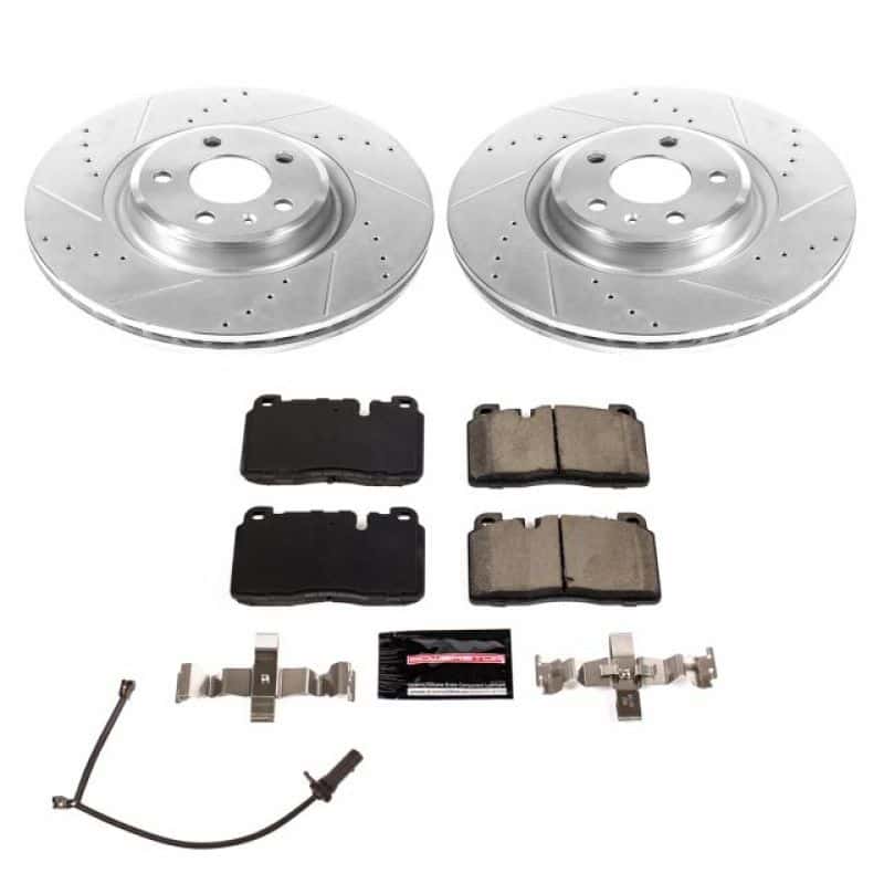 PowerStop — Power Stop 17-18 Audi A6 Front Z23 Evolution Sport Brake Kit - view 1