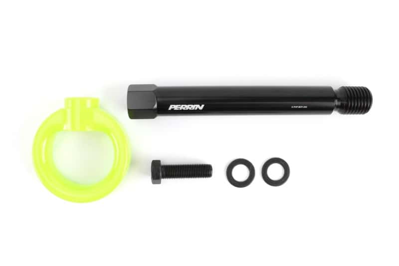 Perrin Performance — PERRIN 17-21 Honda Civic Si/Type R/Touring/Hatchback Tow Hook Kit Rear - Neon Yellow
paPHP-BDY-251NY - view 4
