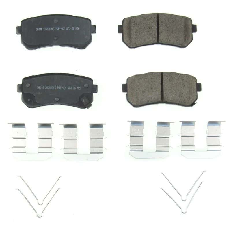PowerStop — Power Stop 18-19 Hyundai Kona Rear Z17 Evolution Ceramic Brake Pads w/Hardware
Z17 Brake Pads - view 1