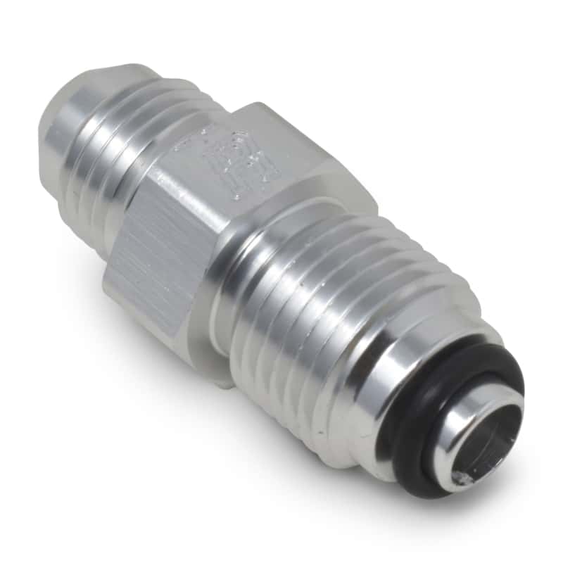 Russell — Russell Performance -6 AN (male to 5/8in-18 O-ring seal) Power Steering Adapter. Clear anodized
PwrStrgHoseAdpt - view 6