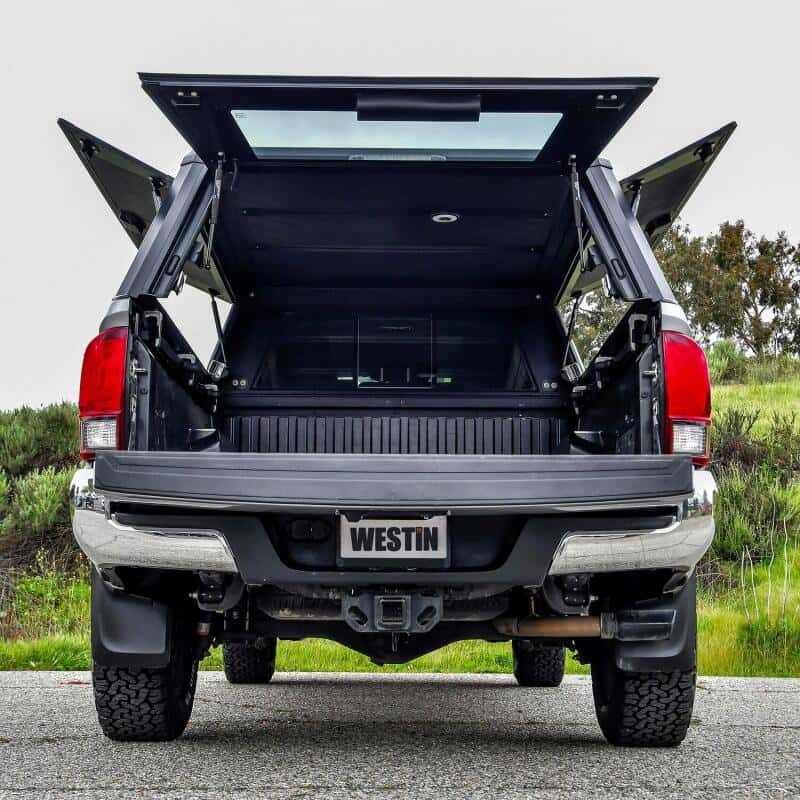 Westin — Westin EXP Truck Cap COMPLETE KIT A + BS (16-23 Toyota Tacoma 6ft. Bed)
 - view 8