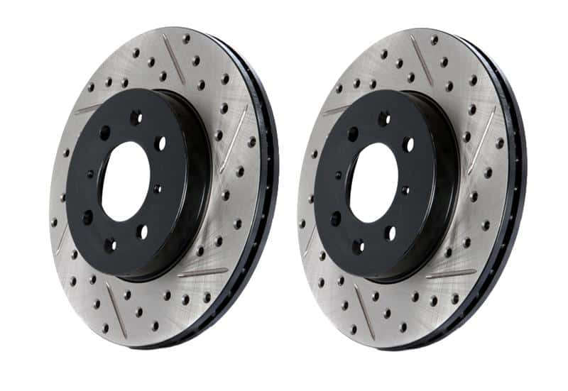 Stoptech — StopTech 06-07 350Z / 05-07 G35 / 06-07 G35X SportStop Slotted & Drilled Rear Right Rotor
Slot/Drill Rotor - view 10