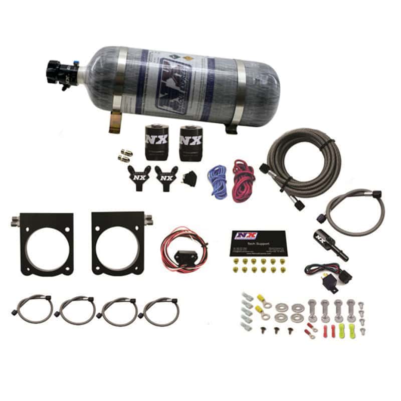 Nitrous Express — Nitrous Express 13-17 Dodge Viper (Gen-V) Nitrous Plate Kit (50-400HP) w/12lb Bottle
Injection System Kit
N2OSys - view 2
