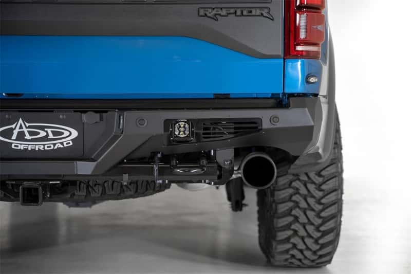 Addictive Desert Designs — Addictive Desert Designs 17-20 Ford Raptor F-150 Bomber Rear Bumper w/ Backup Sensor Cutouts
Bumper- Rear
Bumpers - view 5
