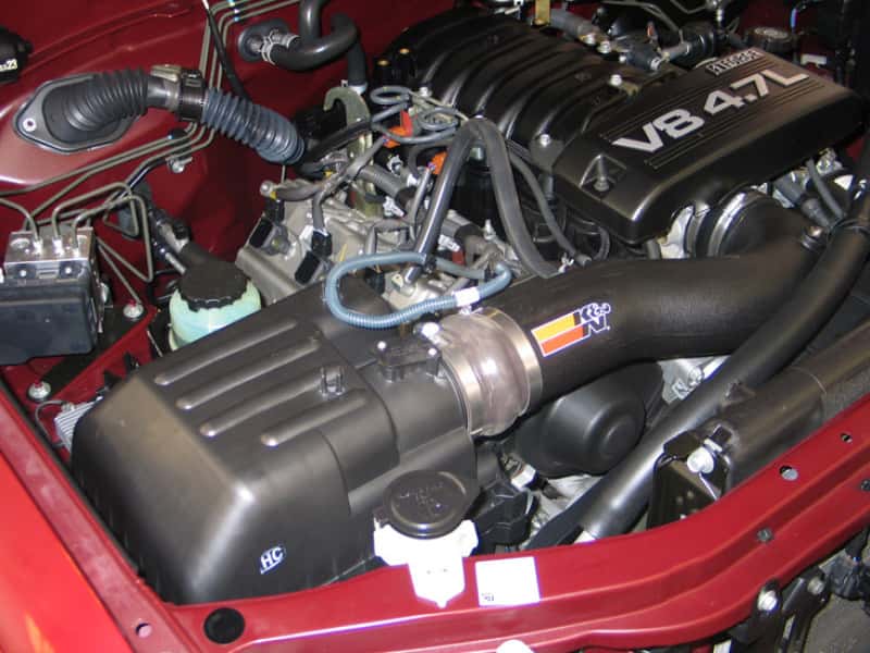 K&N Engineering — K&N 05-06 Toyota Tundra / Sequoia V8-4.7L Performance Air Intake Kit
Performance Air Inta
Air Intake System - view 3