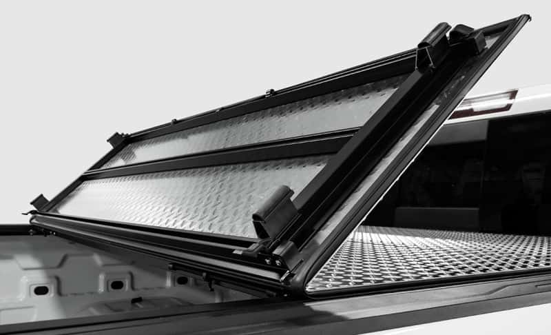 Access — Access LOMAX Alum Tri-Fold Cover w/Split Rails BK Urethane Finish 19-20 Dodge Ram-5ft 7in w/o RamBox
Tonneau Cover - view 21