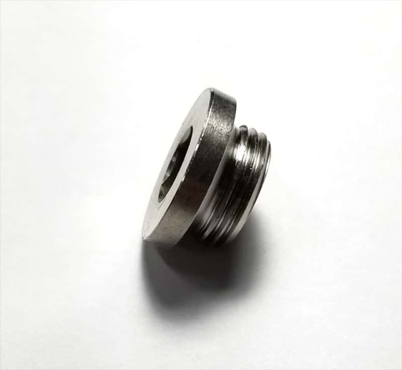 Stainless Bros — Stainless Bros M18x1.5 O2 Sensor Bung Plug w/ Copper Washer - view 2