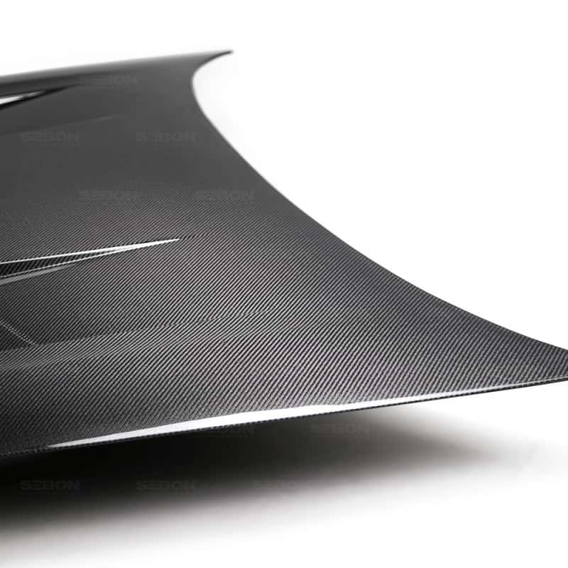 Seibon — Seibon 18-19 Kia Stinger TS Carbon Fiber Hood - view 6