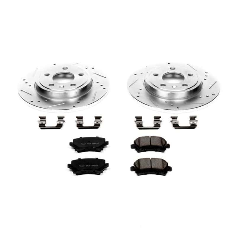PowerStop — Power Stop 05-09 Audi A4 Rear Z23 Evolution Sport Brake Kit - view 1