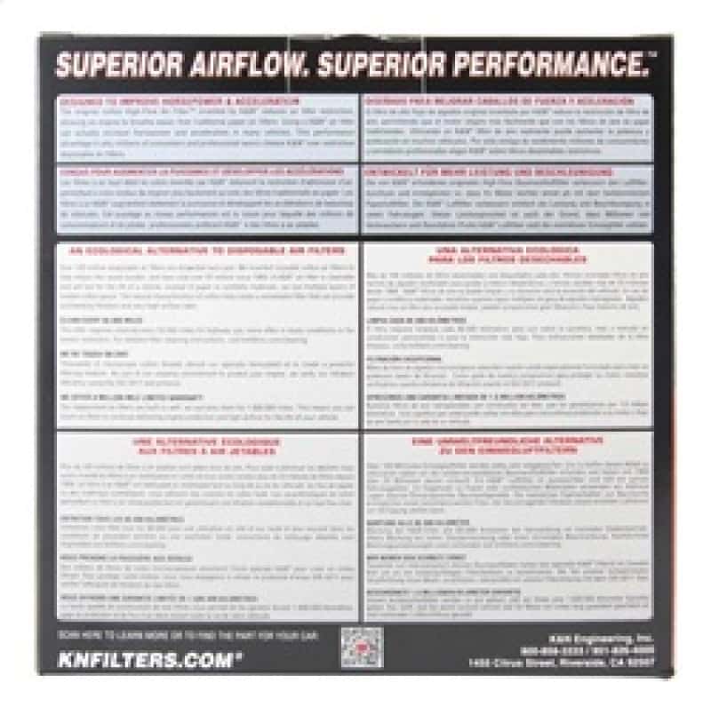 K&N Engineering — K&N Replacement Air Filter AIR FILTER, CHEV CAMARO 2.8L 1985-89, 5.0L 1985-92, 5.7L 1987-92
Replacement Air Filt
Air Filter - view 6