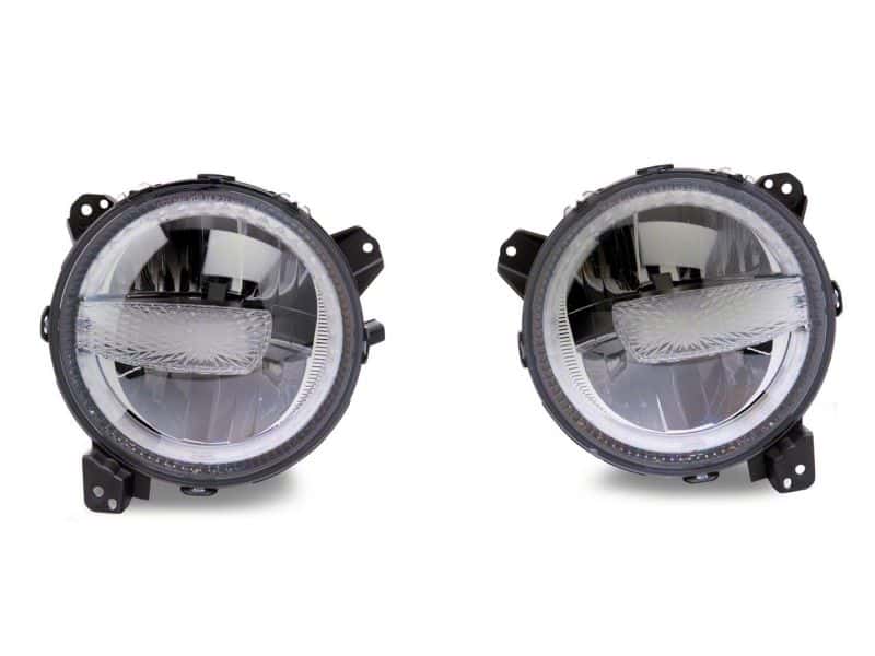 Raxiom — Raxiom 18-23 Jeep Wrangler JL Axial Series 9-In LED Headlights- Blk Housing (Clear Lens)
Headlights - view 9