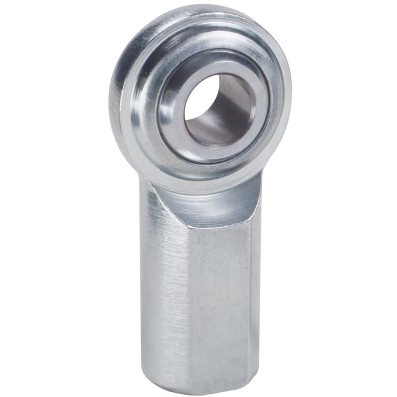 QA1 — QA1 C Series 2-Pc Rod End - Female/Right Hand - .5in Bore x 1/2-20 - Carbon Steel w/PTFE
C Series Rod End - view 2