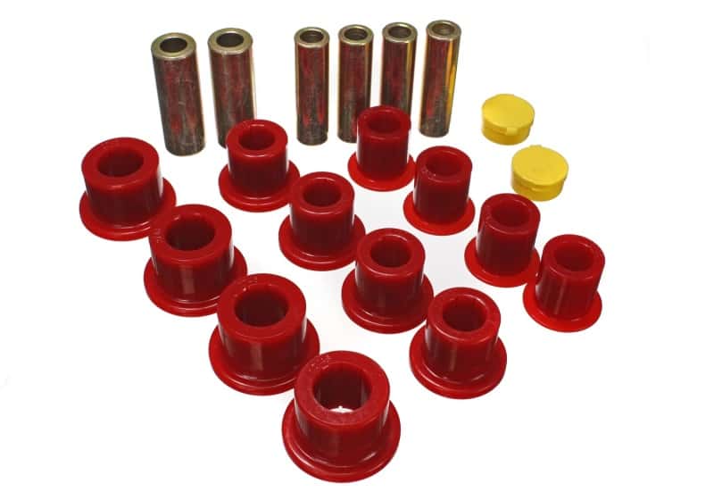 Energy Suspension — Energy Suspension 00-04 Ford Excursion 4WD / 99-04 F250/F350 4WD Red Front Leaf Spring Bushing Set
Leaf Spring Bushing - view 2