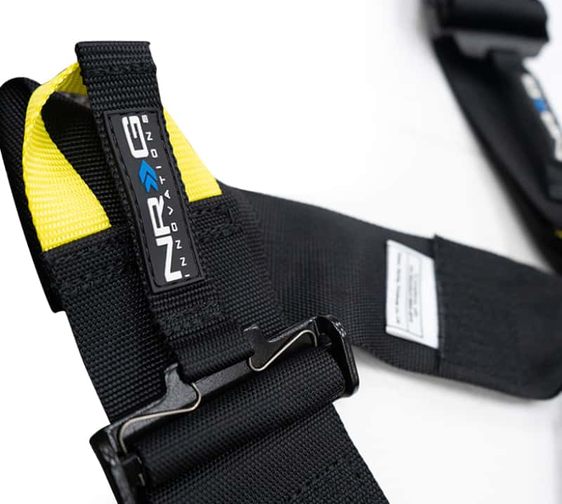NRG — NRG FIA 6pt 2in. Shoulder Belt for HANS Device/ Rotary Cam Lock Buckle/ 3in. Waist Belt - Black - view 2