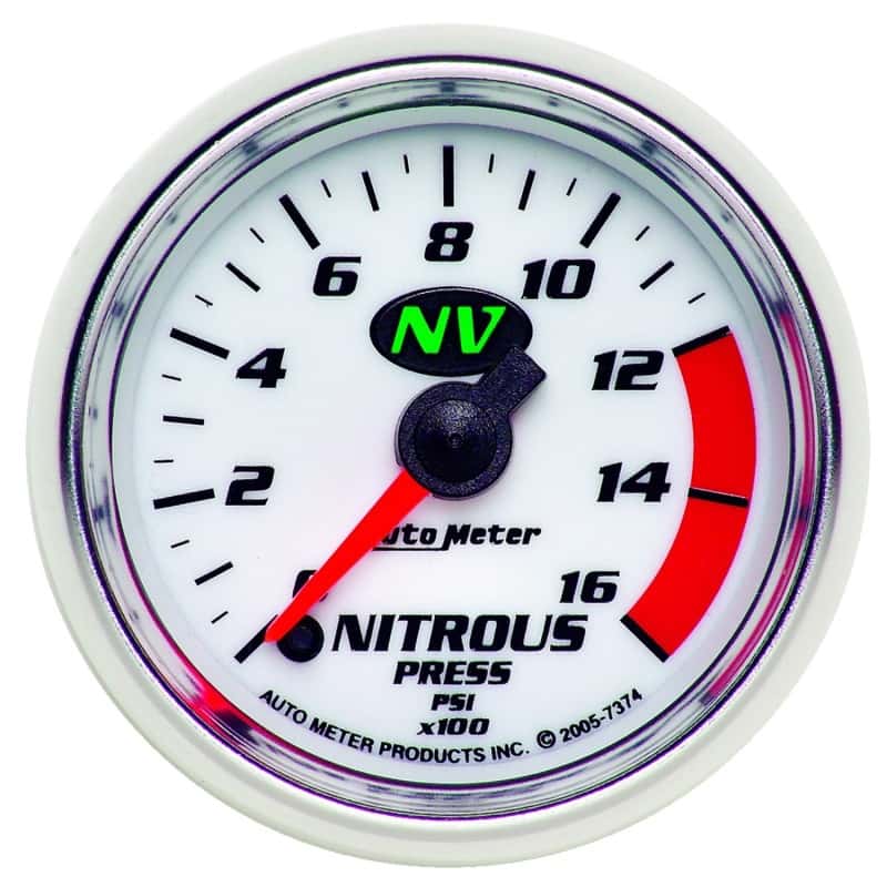 AutoMeter — Autometer 2-1/16in 0-1600 PSI Full Sweep Digital Stepper Motor Nitrous Pressure Gauge
2-1/16" NITROUS, 0-1 - view 1