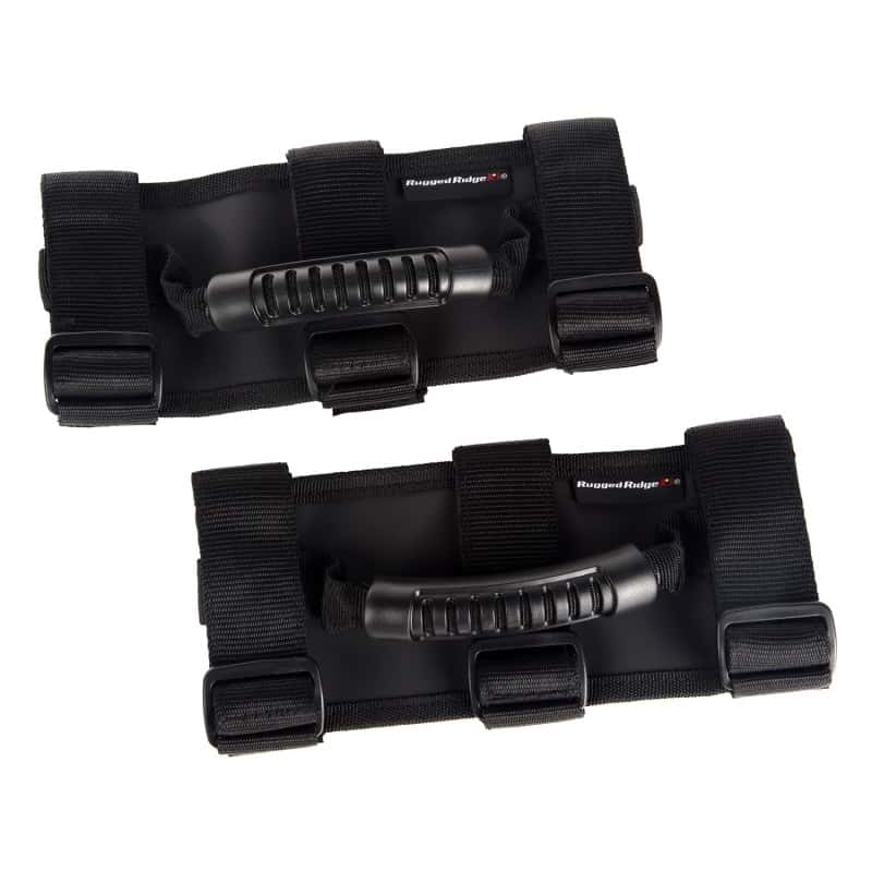 Rugged Ridge — Rugged Ridge Ultimate Grab Handles Black 55-20 CJ/Jeep Wrangler /JT
OFFROAD_INTERIOR
Grab Handle - view 1