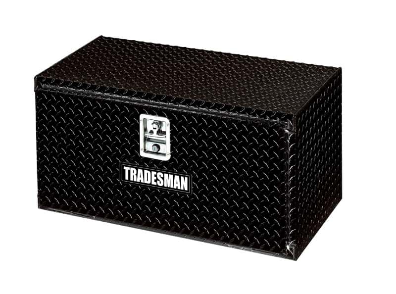 Tradesman — Tradesman Aluminum Underbody Truck Tool Box (36in.) - Black - view 1