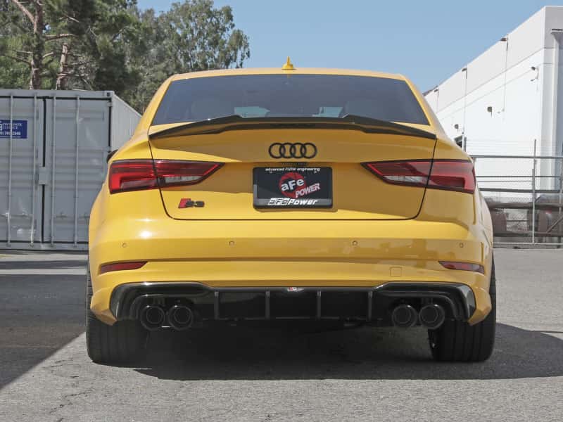 aFe — aFe MACHForce XP 3in-2.5in 304SS Exhaust Cat-Back 15-20 Audi S3 L4-2.0L (t) - Black Tips
Cat-Back Exhaust - view 4