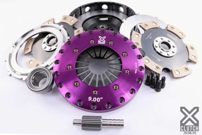 XCLUTCH — XClutch 2011 BMW 1 Series M Base 3.0L 9in Twin Solid Ceramic Clutch Kit (6 Bolt/PB in Flywheel)
Clutch Kit - view 1