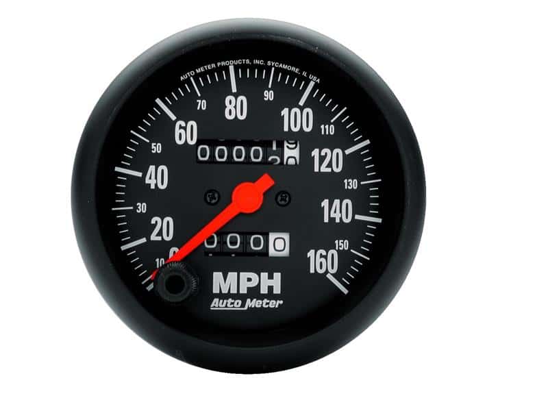 AutoMeter — Autometer Z-Series 85mm160 MPH Mechanical Speedometer
3.4" SPD 160MPH M Z - view 2