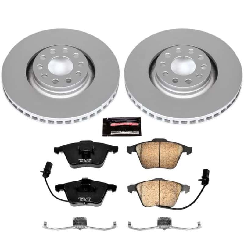 PowerStop — Power Stop 05-09 Audi A4 Front Z23 Evolution Sport Coated Brake Kit - view 1