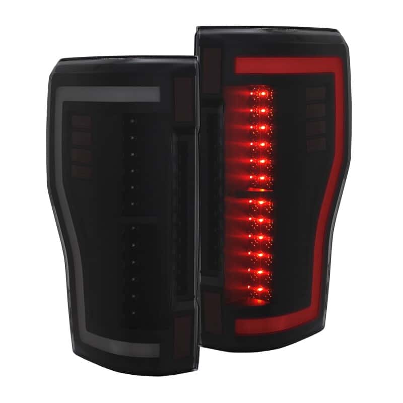 ANZO — FORD F250/ F350/ F450 17 UP L.E.D T.L BLACK HOUSE SMOKE LEN
ANZO 2017+ Ford F-250 LED Taillights - Black/Smoke
Tail Light Set
TailLightSet - view 10