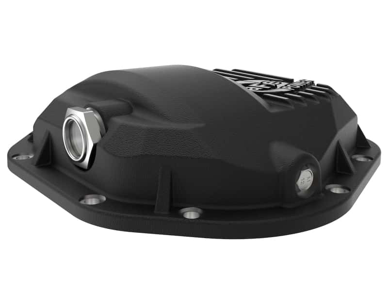 aFe — aFe Power Front/Rear Diff Cover Kit w/ Oil 17-22 Ford Diesel V8 (Dana Super 60 & Sterling 10.5-12)
Differential Cover - view 6