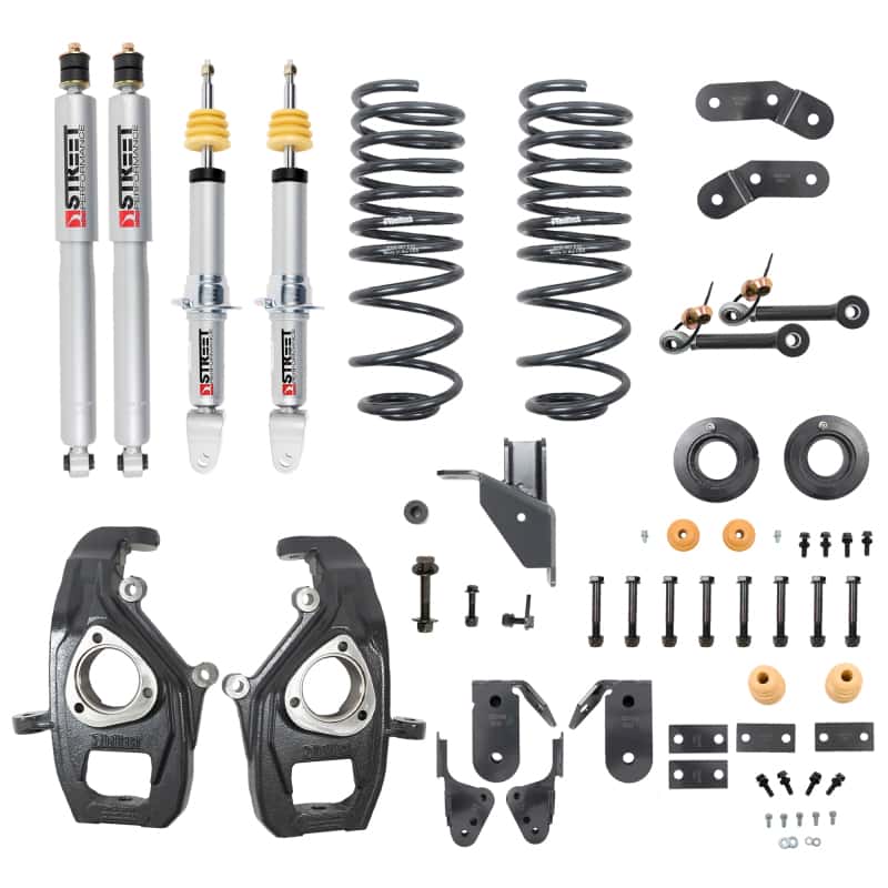 Belltech — Belltech 2019+ RAM 1500 2WD Lowering Kit - 3-4in Front 4-5in Rear
LOWERING KIT - view 2